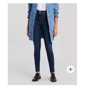 Levi’s Mile High Super Skinny, size 26